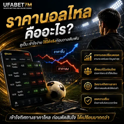 ราคาบอลไหล เช็กราคาล่าสุด และทิศทางก่อนเลือกทีม